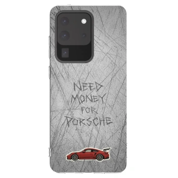 Picasee silikonowe przeźroczyste etui na Samsung Galaxy S20 Ultra 5G G988F - Garage Scratch