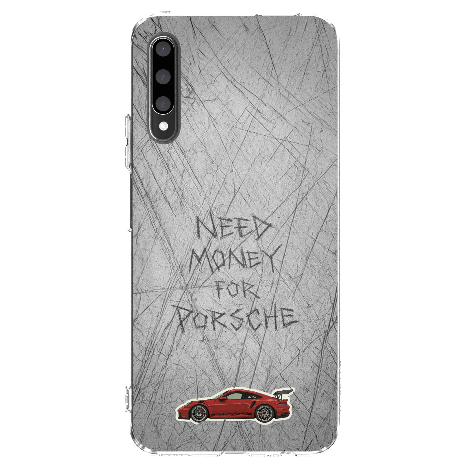 Picasee silikonowe przeźroczyste etui na Honor 9X Pro - Garage Scratch