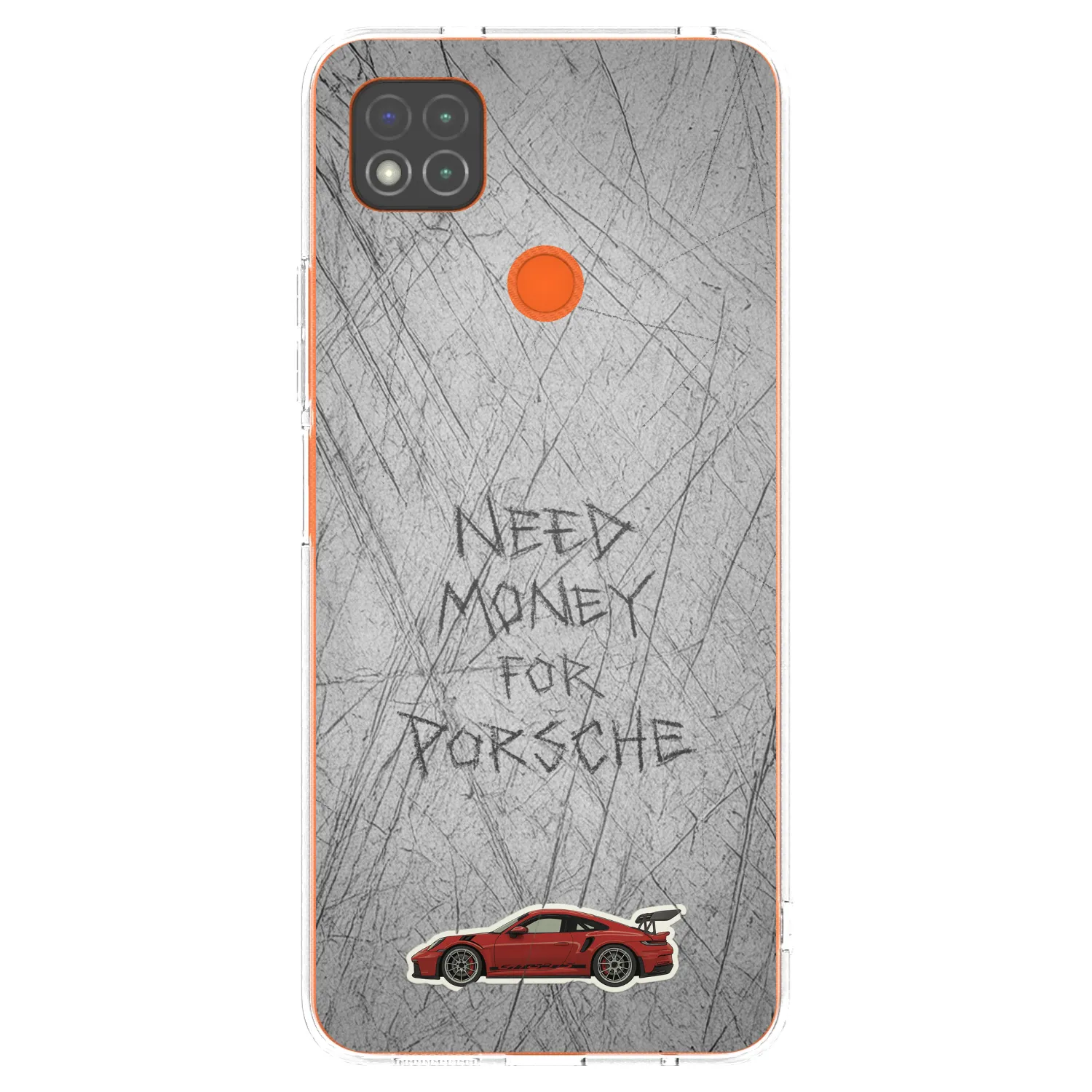 Picasee silikonowe przeźroczyste etui na Xiaomi Redmi 9C - Garage Scratch