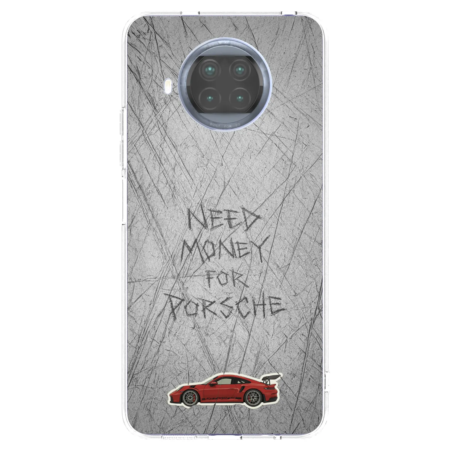 Picasee silikonowe przeźroczyste etui na Xiaomi Mi 10T Lite - Garage Scratch