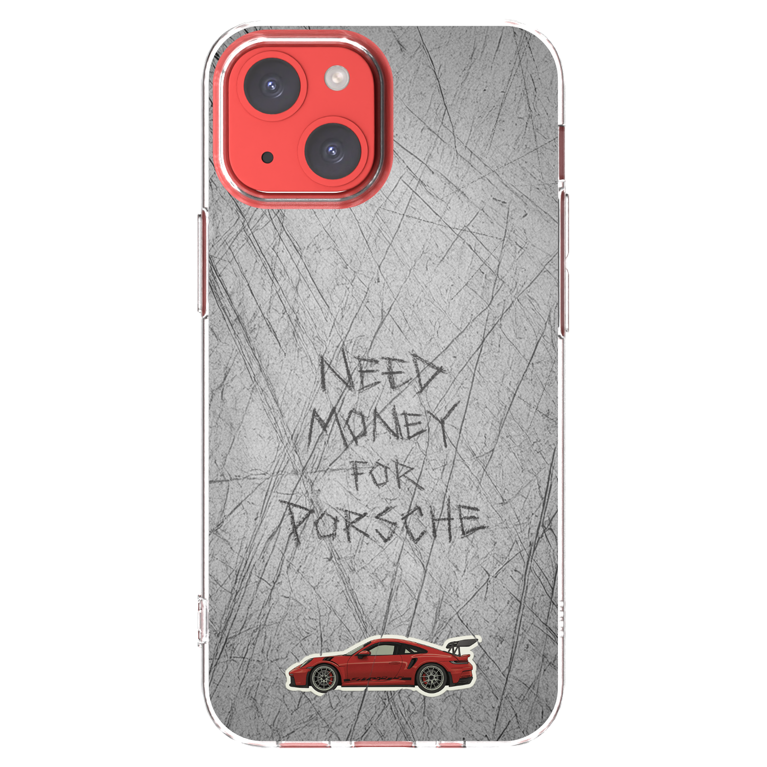 Picasee silikonowe przeźroczyste etui na Apple iPhone 13 mini - Garage Scratch