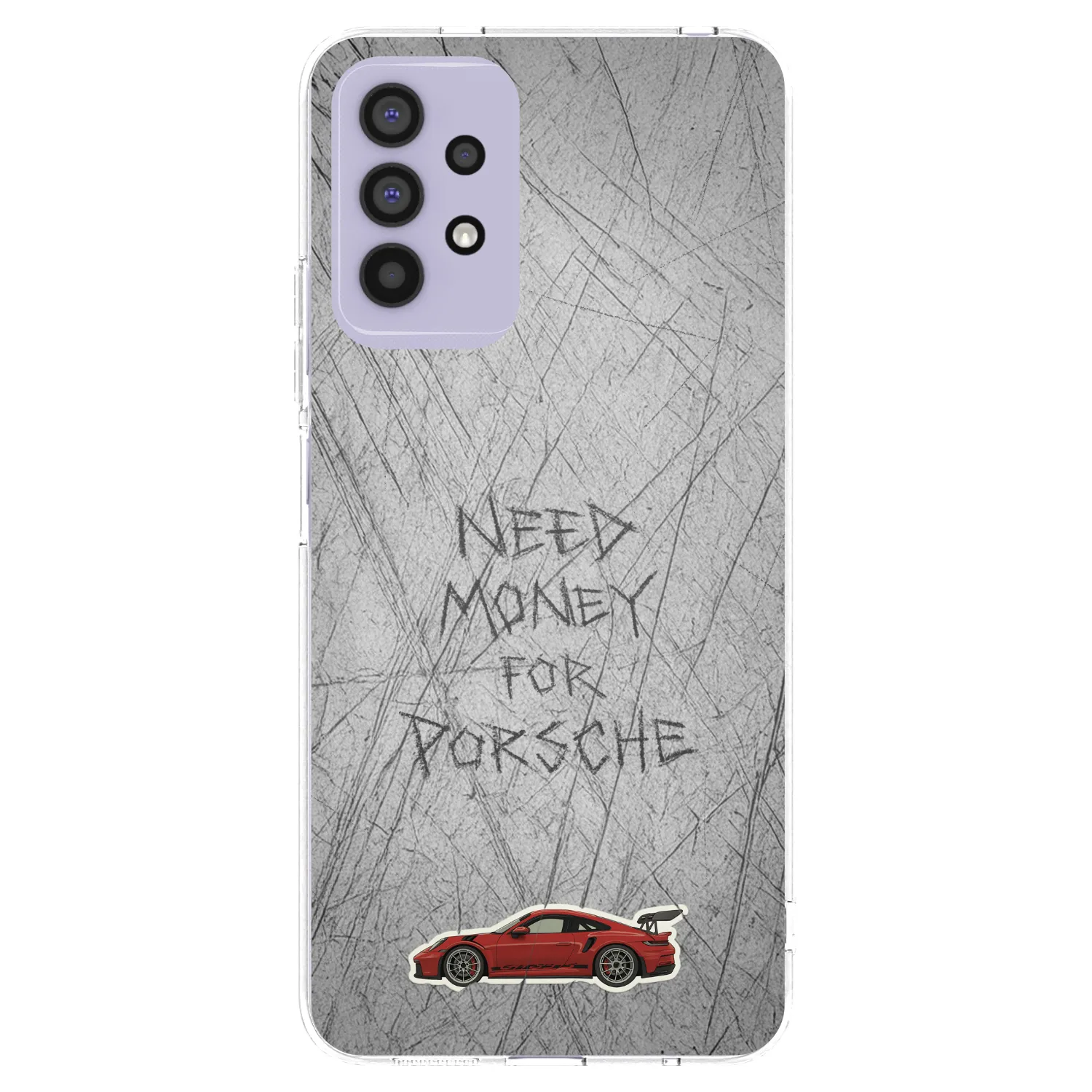 Picasee silikonowe przeźroczyste etui na Samsung Galaxy A32 4G SM-A325F - Garage Scratch