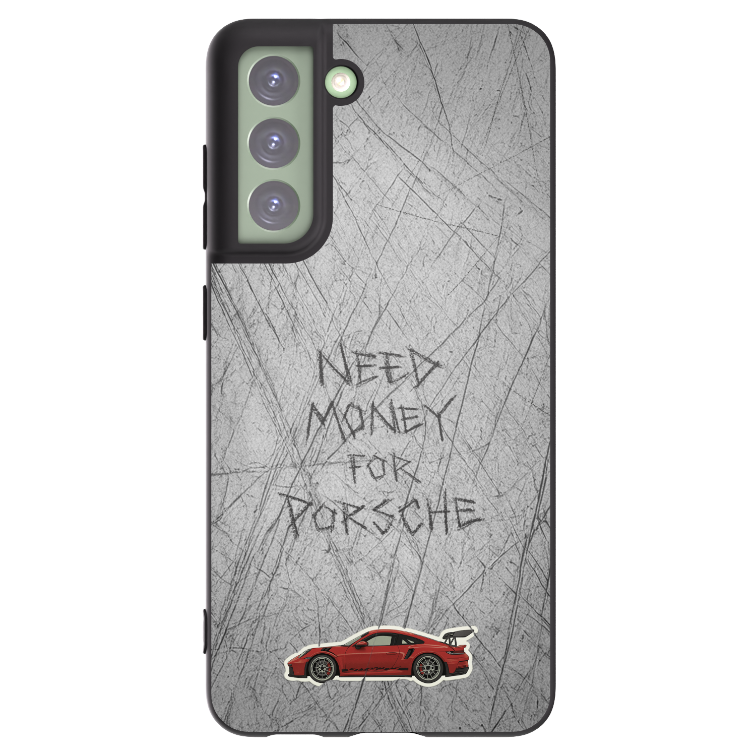 Picasee silikonowe czarne etui na Samsung Galaxy S21 FE 5G - Garage Scratch