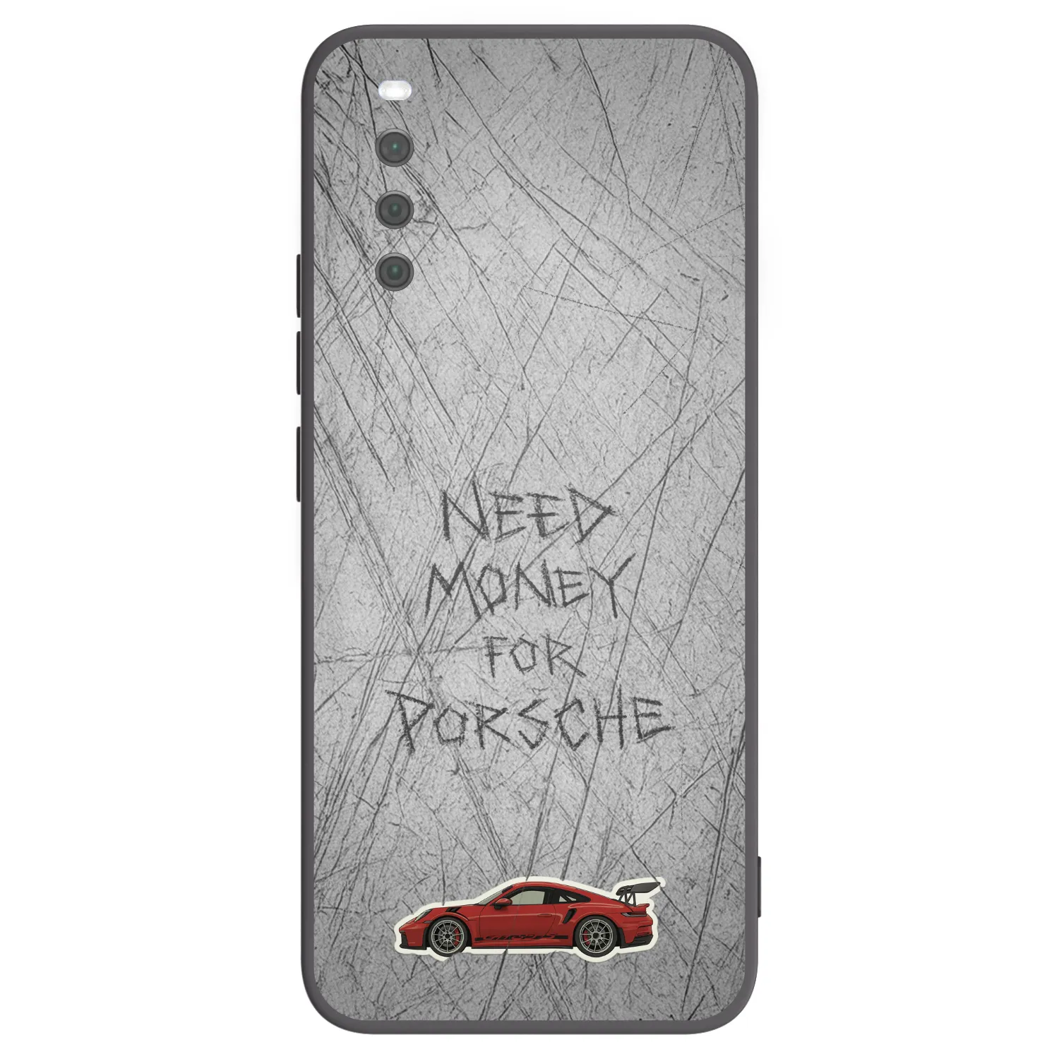 Picasee silikonowe czarne etui na Sony Xperia 10 III - Garage Scratch