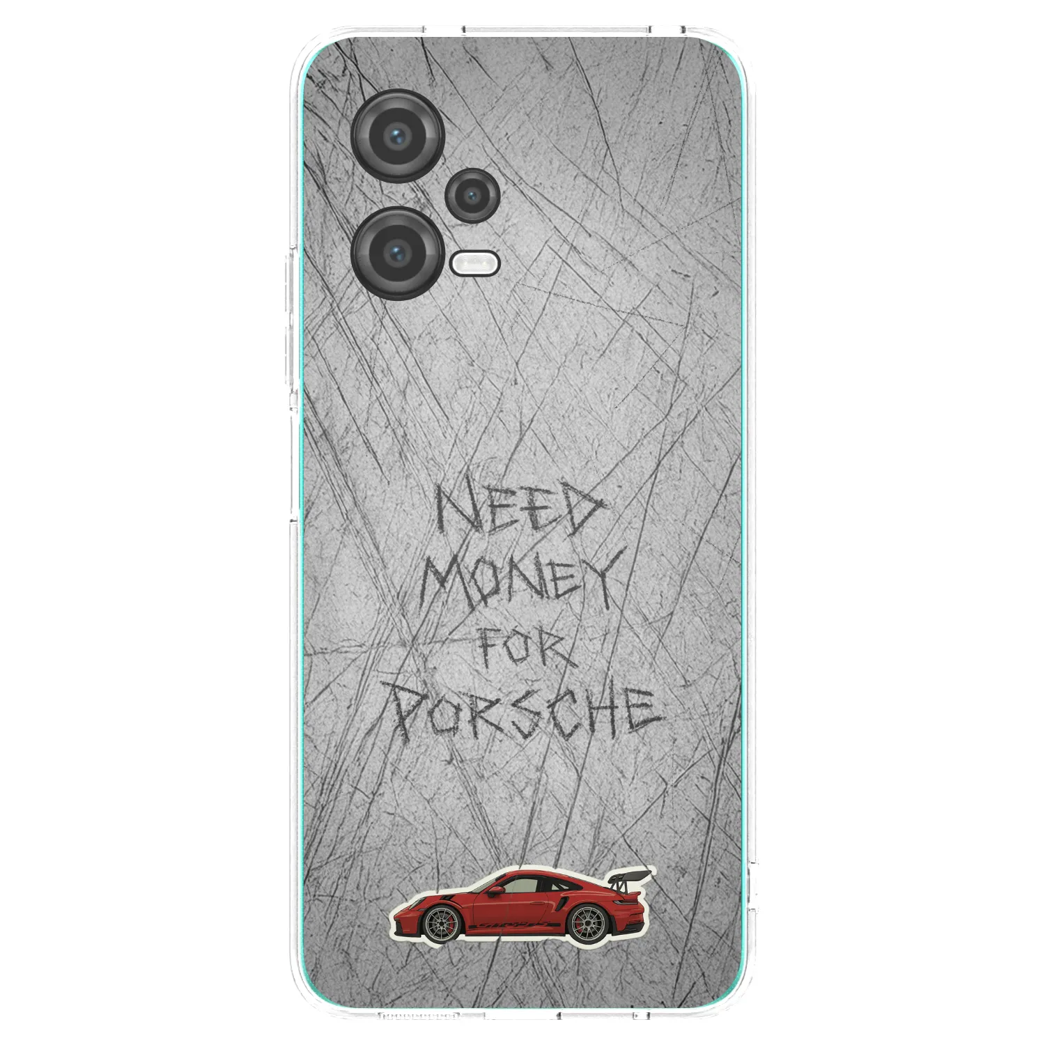 Picasee silikonowe przeźroczyste etui na Xiaomi Poco X5 - Garage Scratch