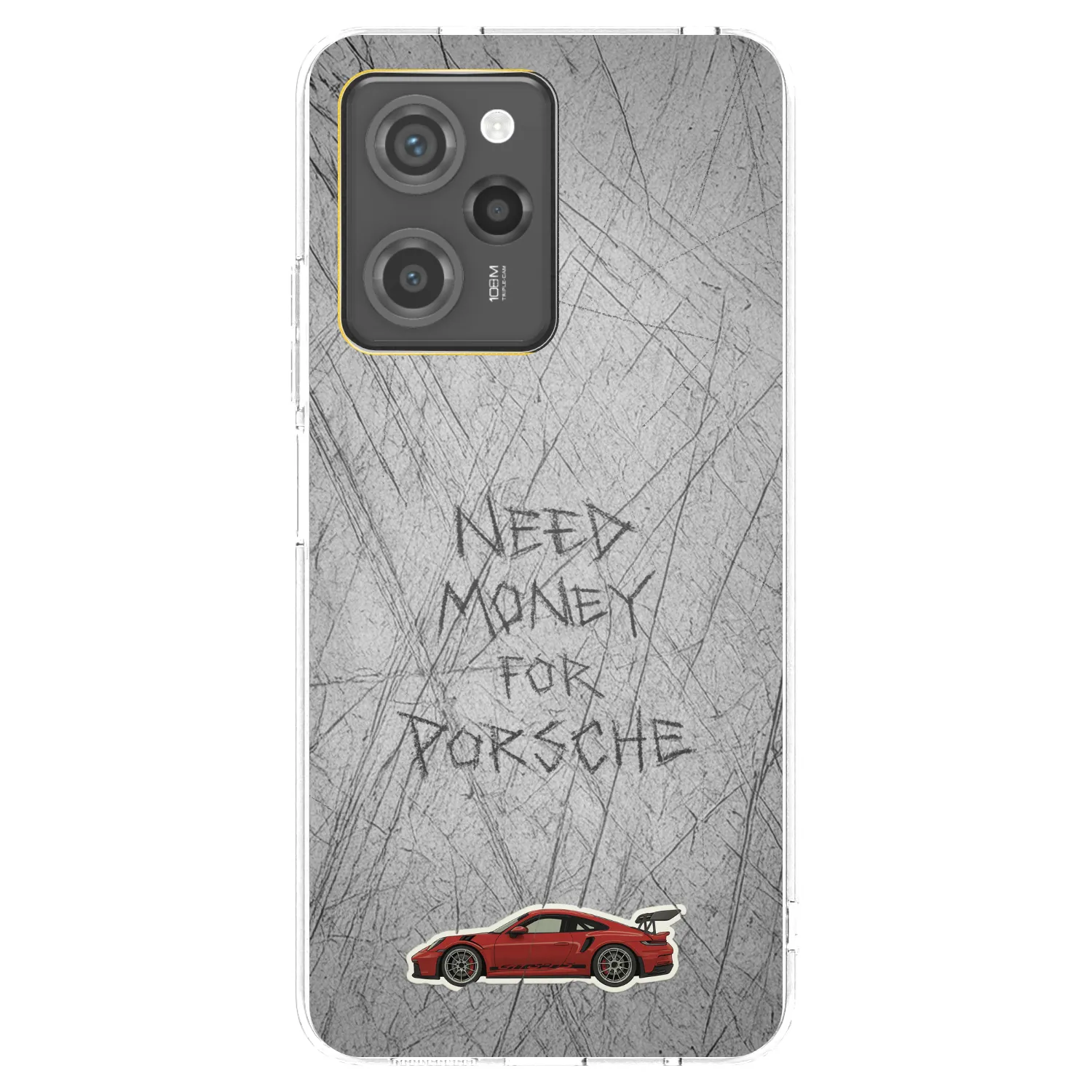 Picasee silikonowe przeźroczyste etui na Xiaomi Poco X5 Pro - Garage Scratch