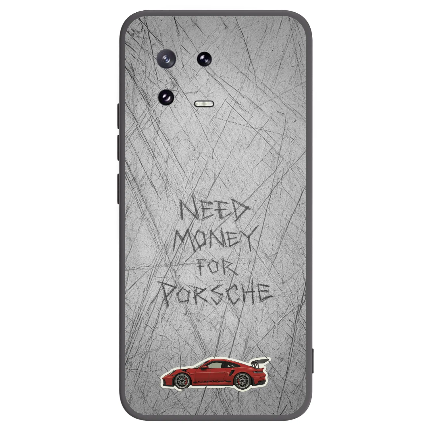 Picasee silikonowe czarne etui na Xiaomi 13 Pro - Garage Scratch