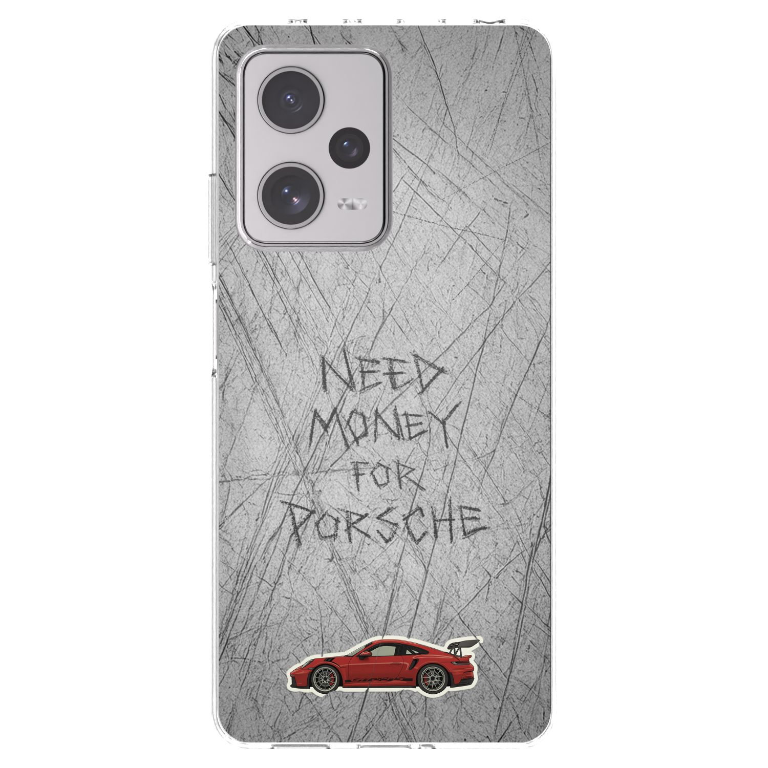 Picasee silikonowe przeźroczyste etui na Xiaomi Redmi Note 12 Pro+ 5G - Garage Scratch