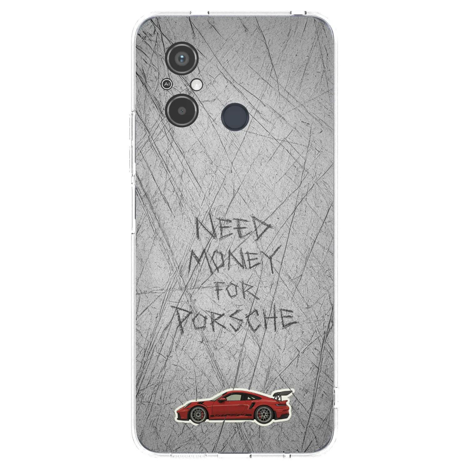 Picasee silikonowe przeźroczyste etui na Xiaomi Redmi 12C - Garage Scratch