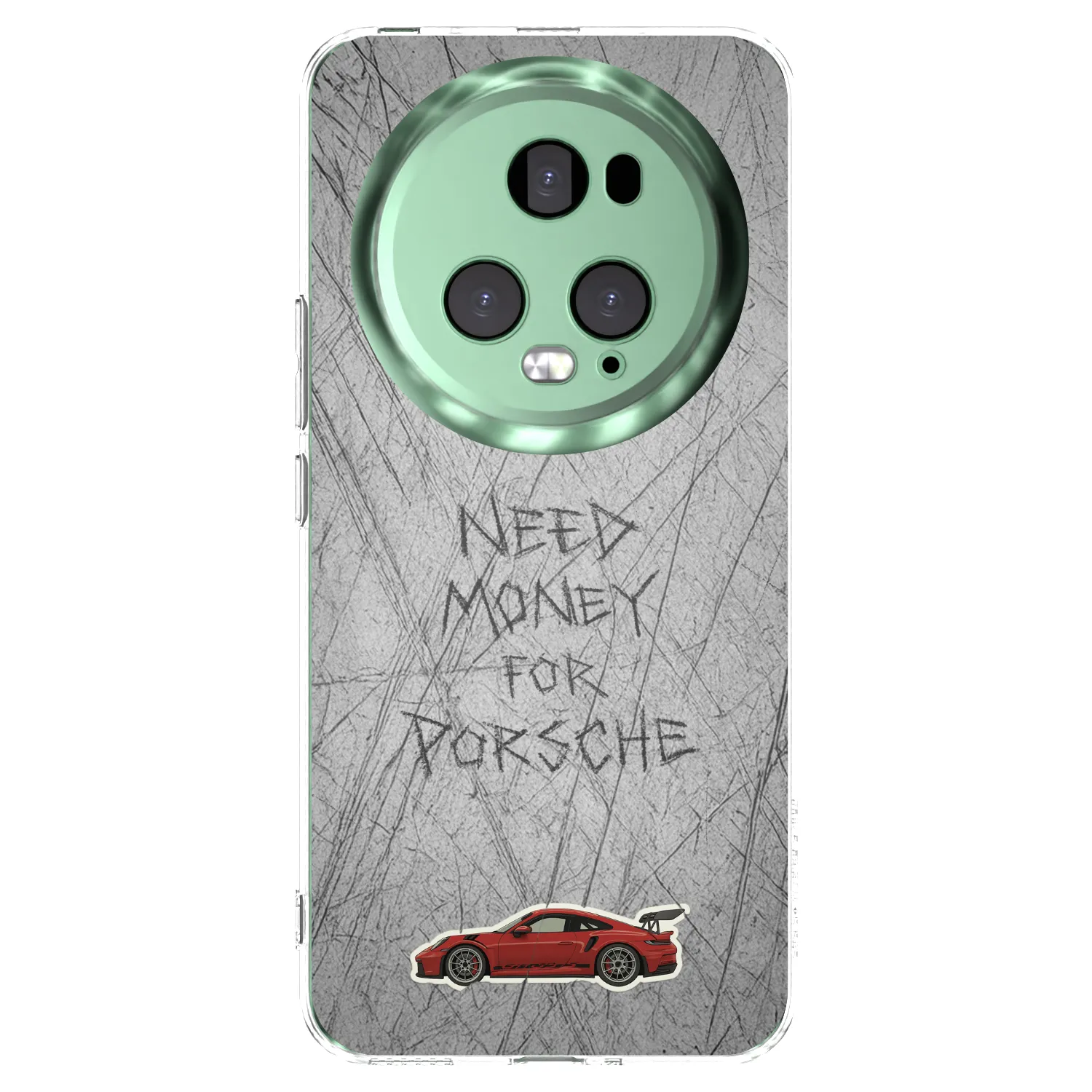 Picasee silikonowe przeźroczyste etui na Honor Magic5 Pro - Garage Scratch