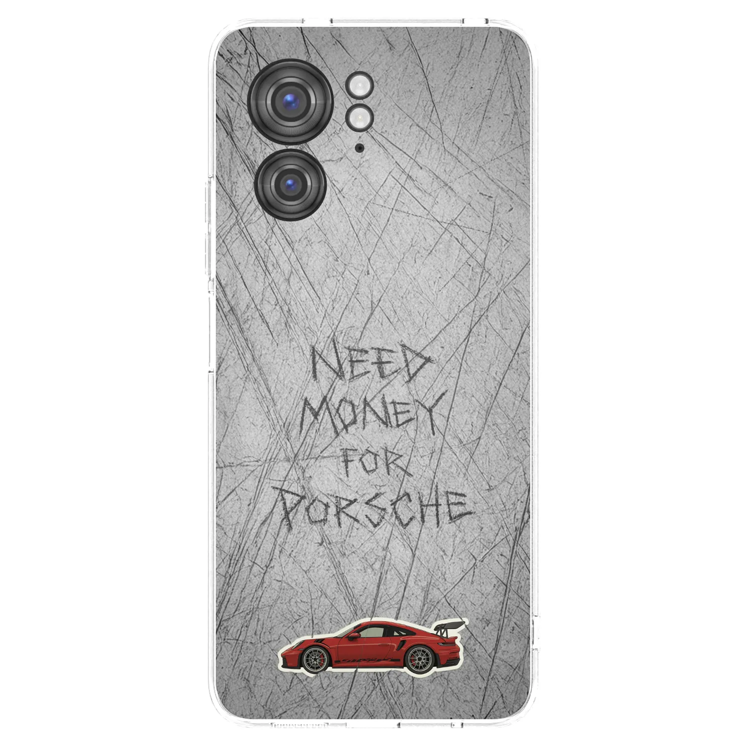 Picasee silikonowe przeźroczyste etui na Motorola Edge 40 - Garage Scratch