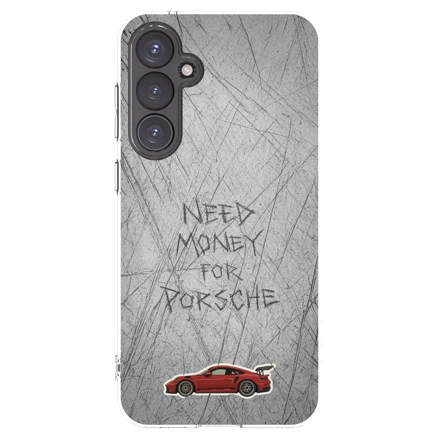 Picasee silikonowe przeźroczyste etui na Samsung Galaxy S23 FE S711B - Garage Scratch