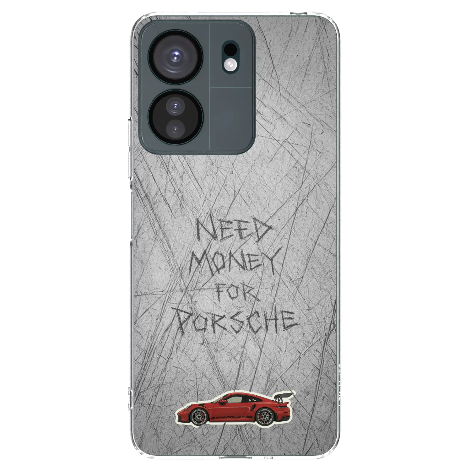 Picasee silikonowe przeźroczyste etui na Xiaomi Redmi 13C 4G - Garage Scratch