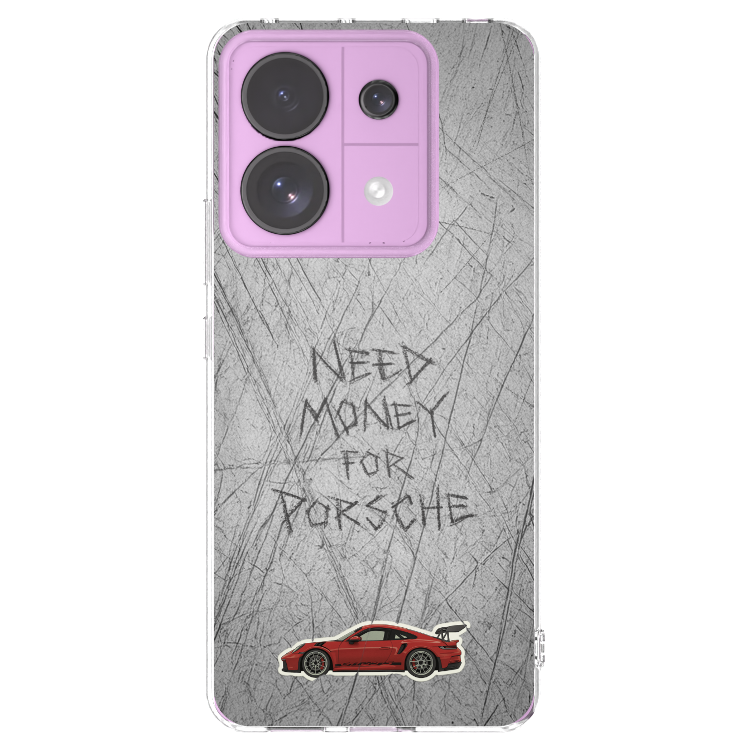 Picasee silikonowe przeźroczyste etui na Xiaomi Redmi Note 13 Pro 5G - Garage Scratch