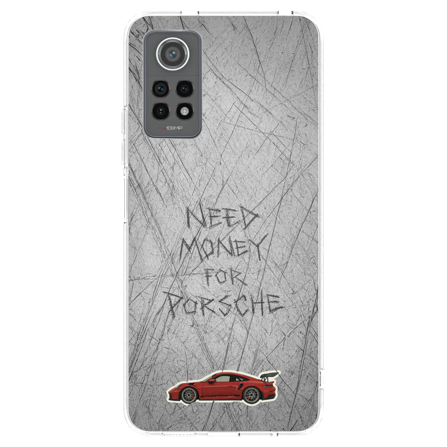 Picasee silikonowe przeźroczyste etui na Xiaomi Redmi Note 12 Pro 4G - Garage Scratch