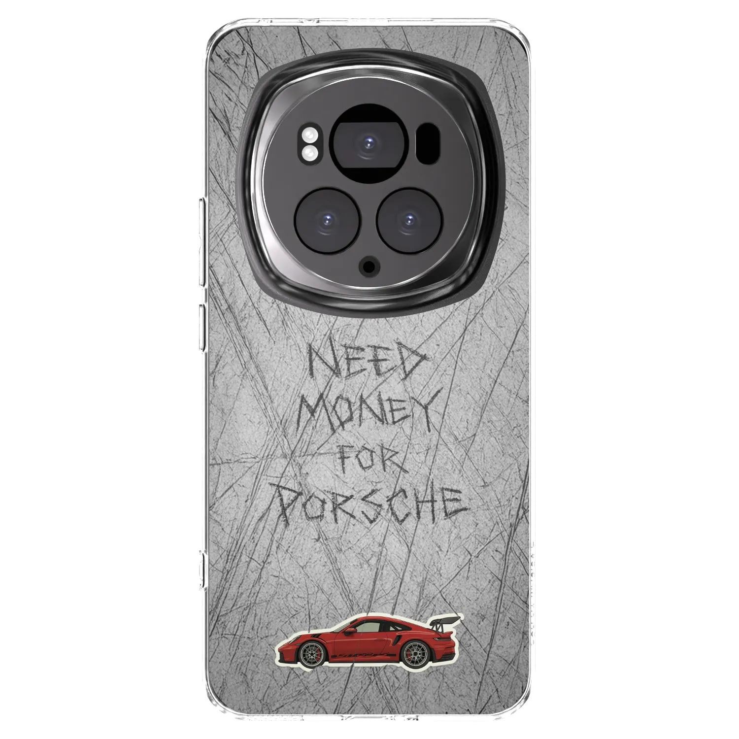 Picasee silikonowe przeźroczyste etui na Honor Magic6 Pro - Garage Scratch