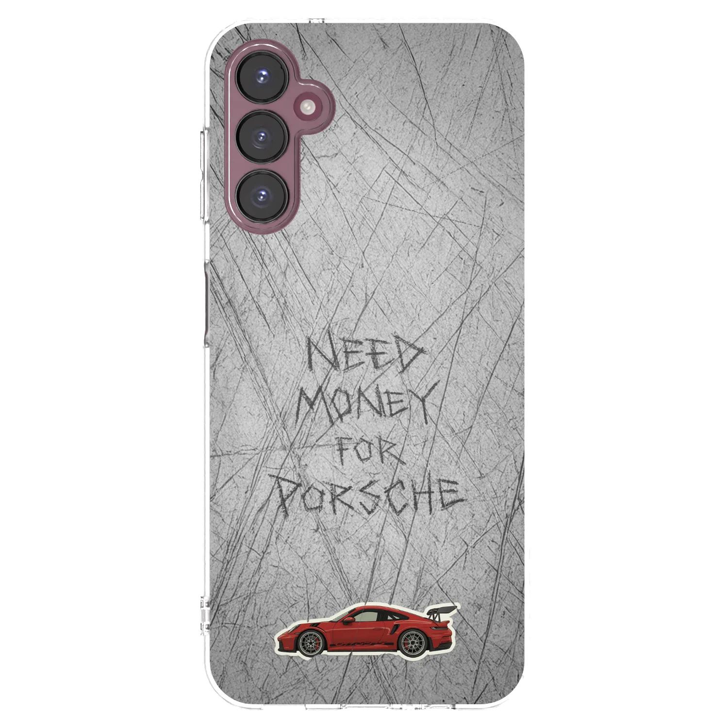 Picasee silikonowe przeźroczyste etui na Samsung Galaxy A05s A057G - Garage Scratch
