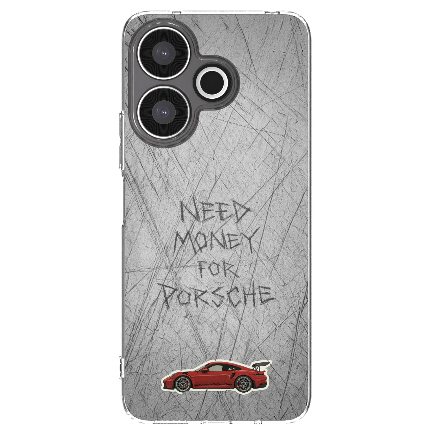 Picasee silikonowe przeźroczyste etui na Xiaomi Redmi 13 4G - Garage Scratch