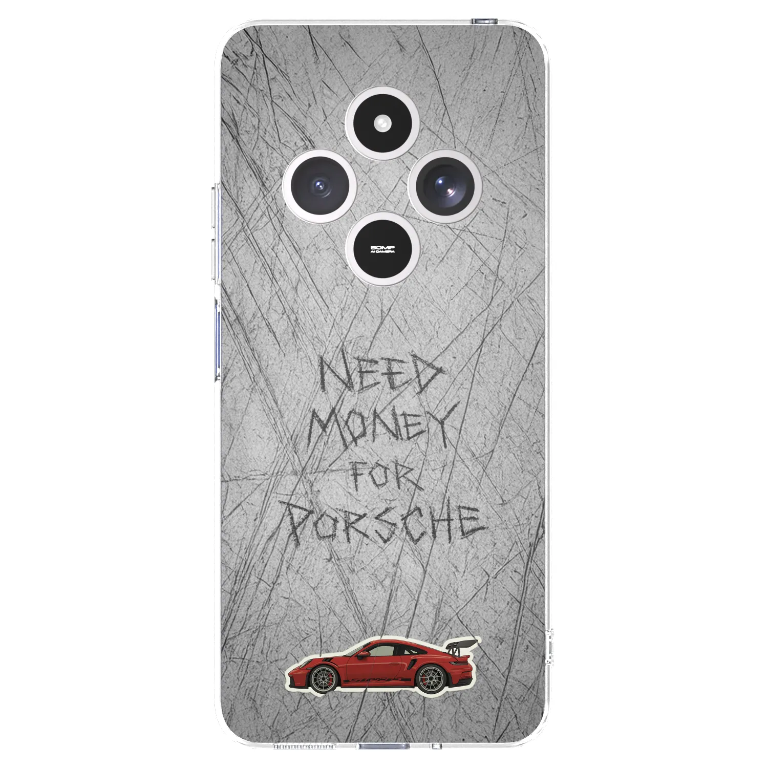 Picasee silikonowe przeźroczyste etui na Xiaomi Redmi 14C - Garage Scratch