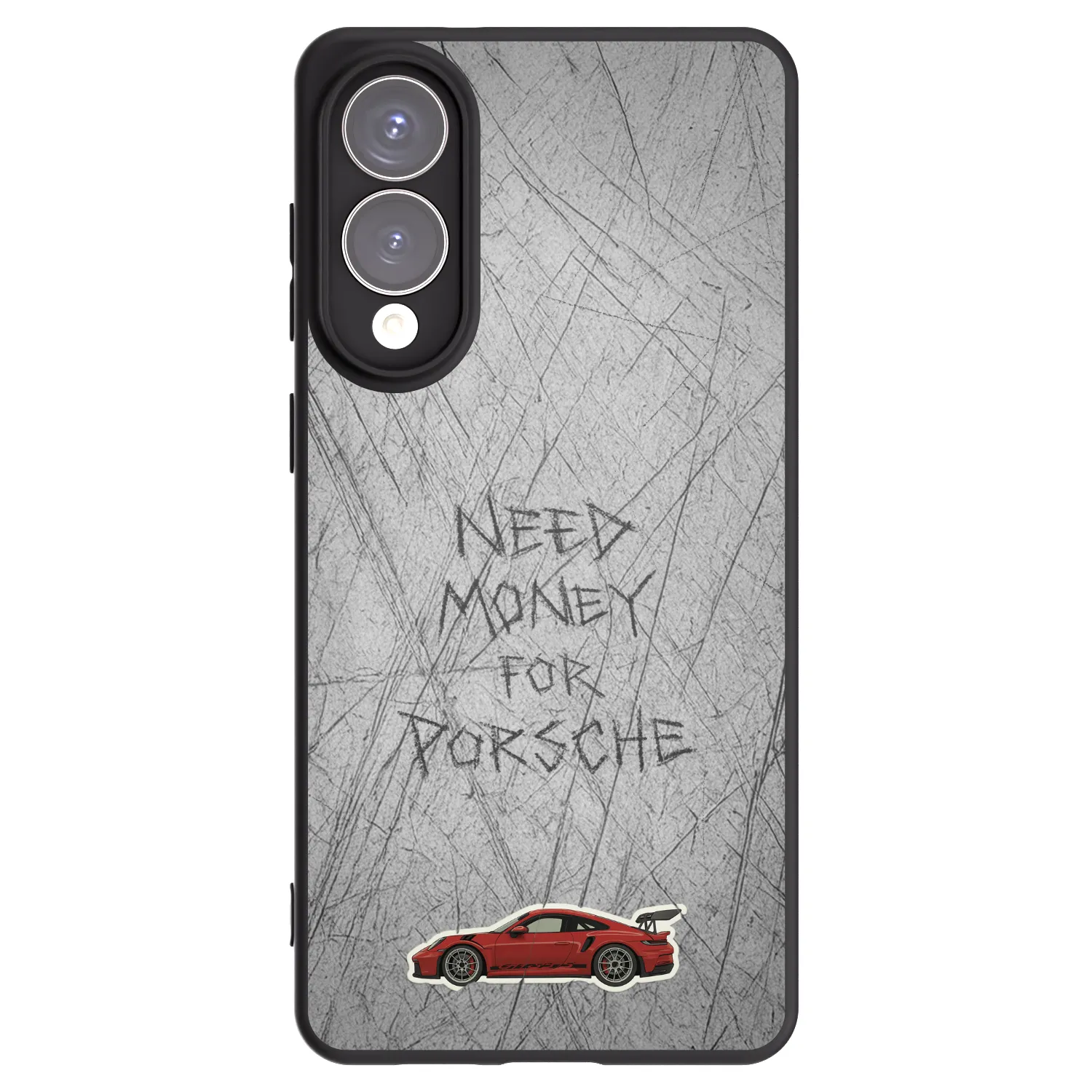 Picasee silikonowe czarne etui na Samsung Galaxy S25 Edge 5G - Garage Scratch