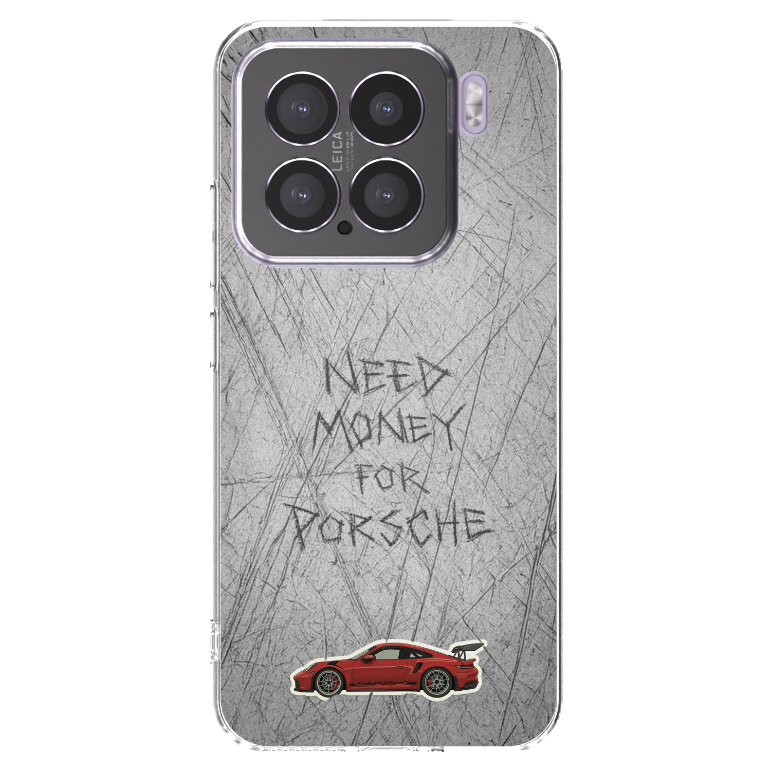Picasee silikonowe przeźroczyste etui na Xiaomi 15 - Garage Scratch