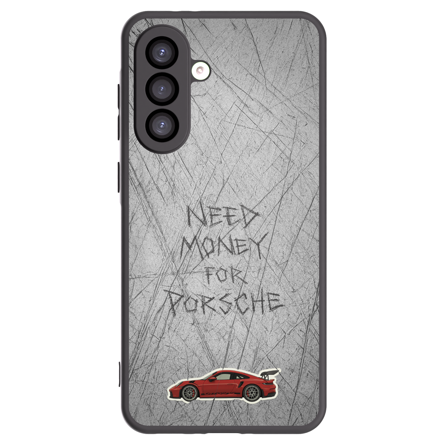Picasee silikonowe czarne etui na Samsung Galaxy A26 5G A266B - Garage Scratch