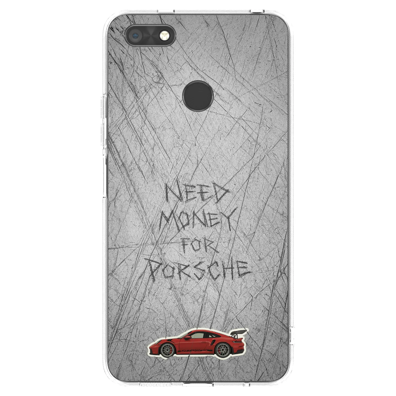 Picasee silikonowe przeźroczyste etui na Huawei P9 Lite Mini - Garage Scratch