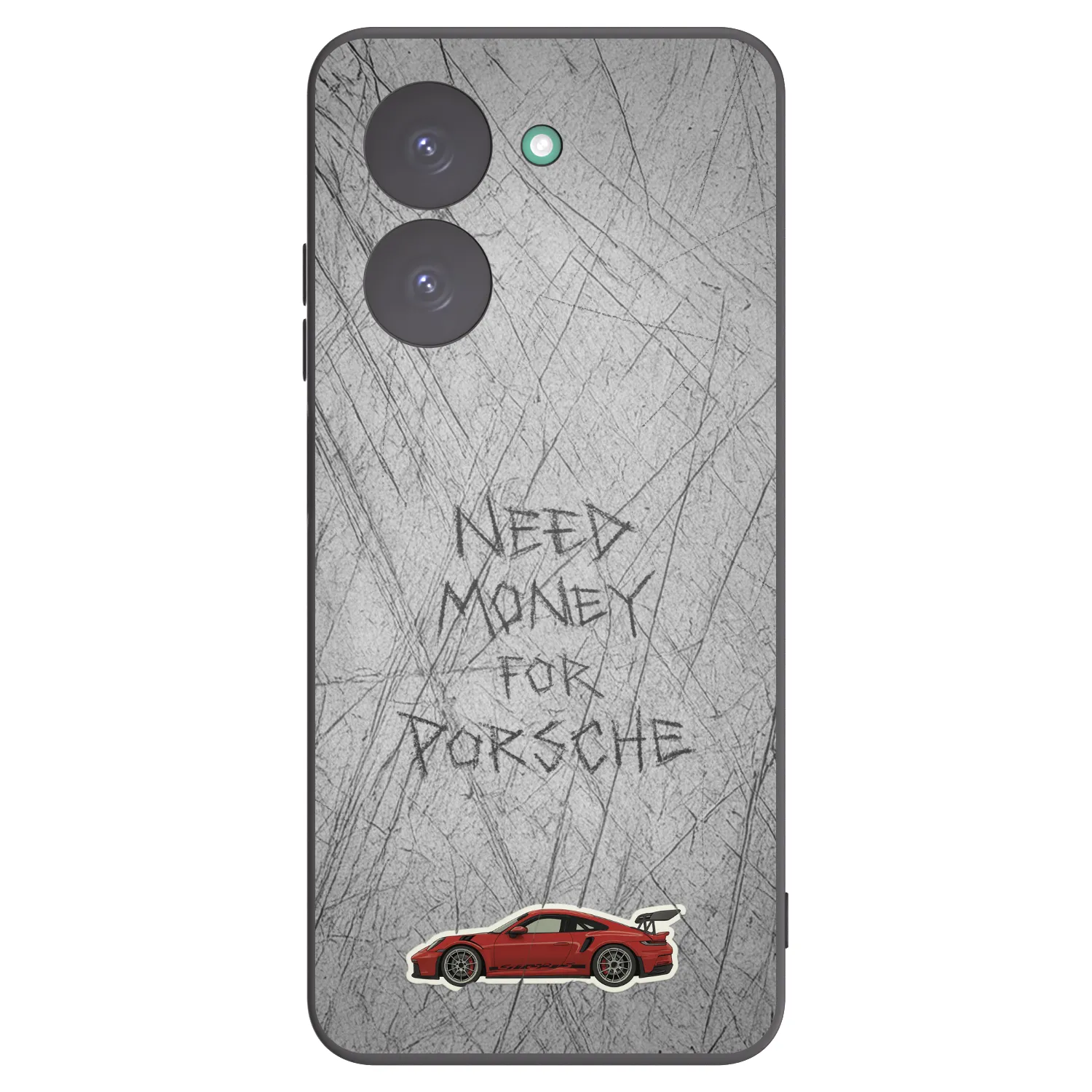 Picasee silikonowe czarne etui na Xiaomi Redmi A5 - Garage Scratch