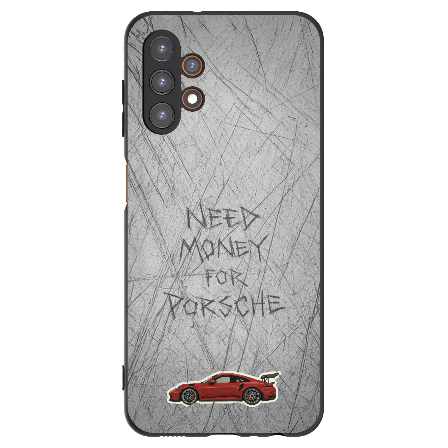 Picasee silikonowe czarne etui na Samsung Galaxy A13 5G - Garage Scratch