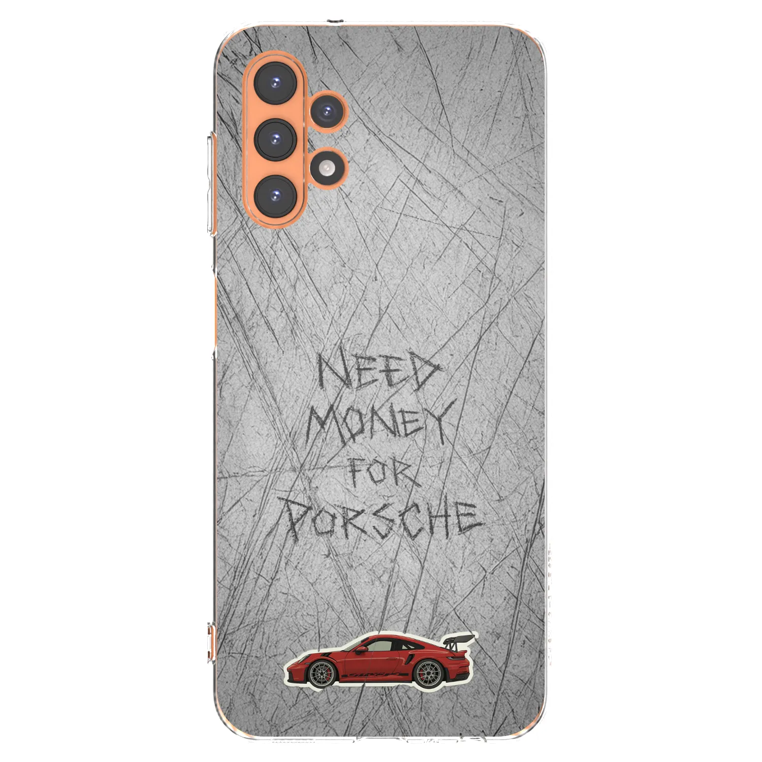 Picasee silikonowe przeźroczyste etui na Samsung Galaxy A13 5G - Garage Scratch