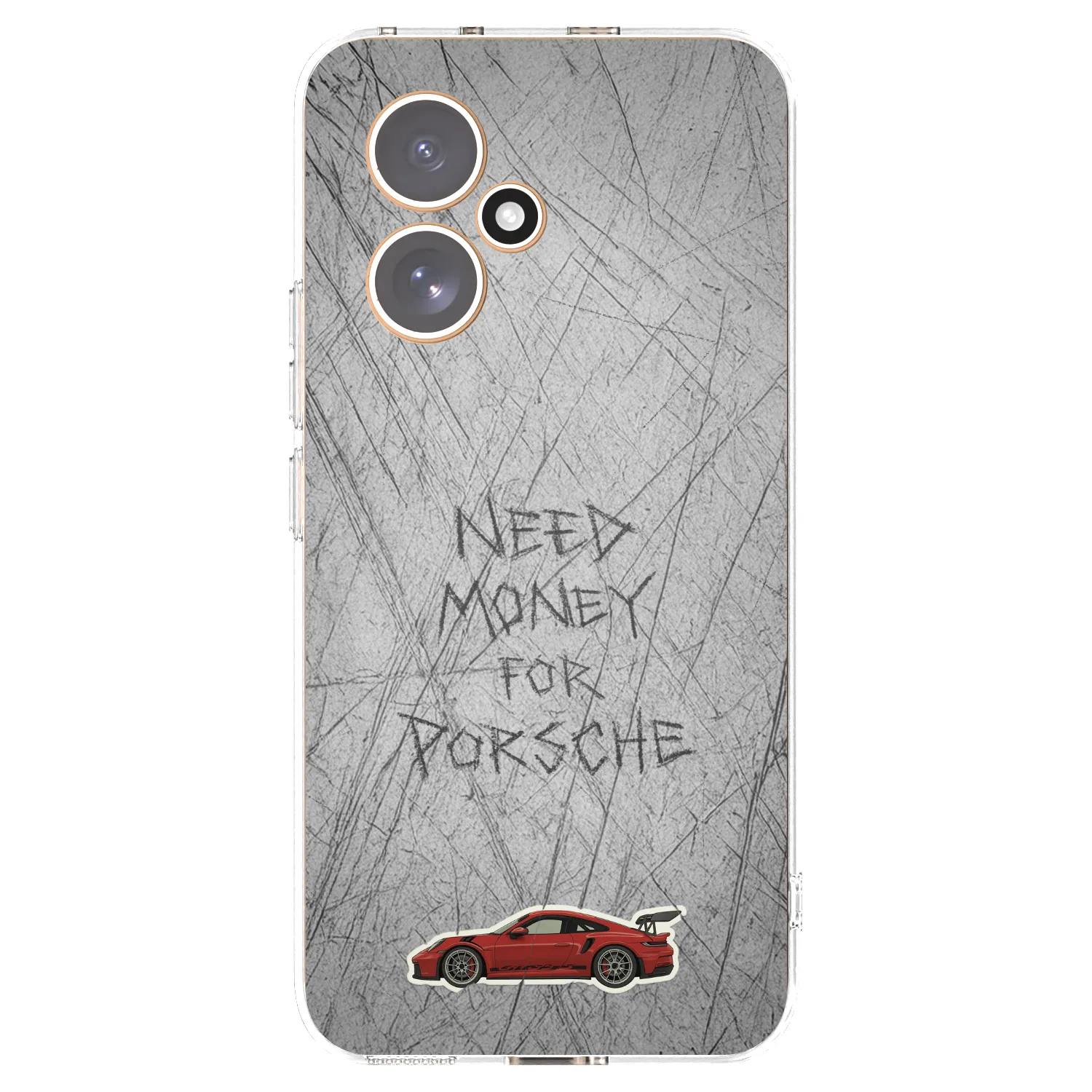 Picasee silikonowe przeźroczyste etui na Honor 400 5G - Garage Scratch