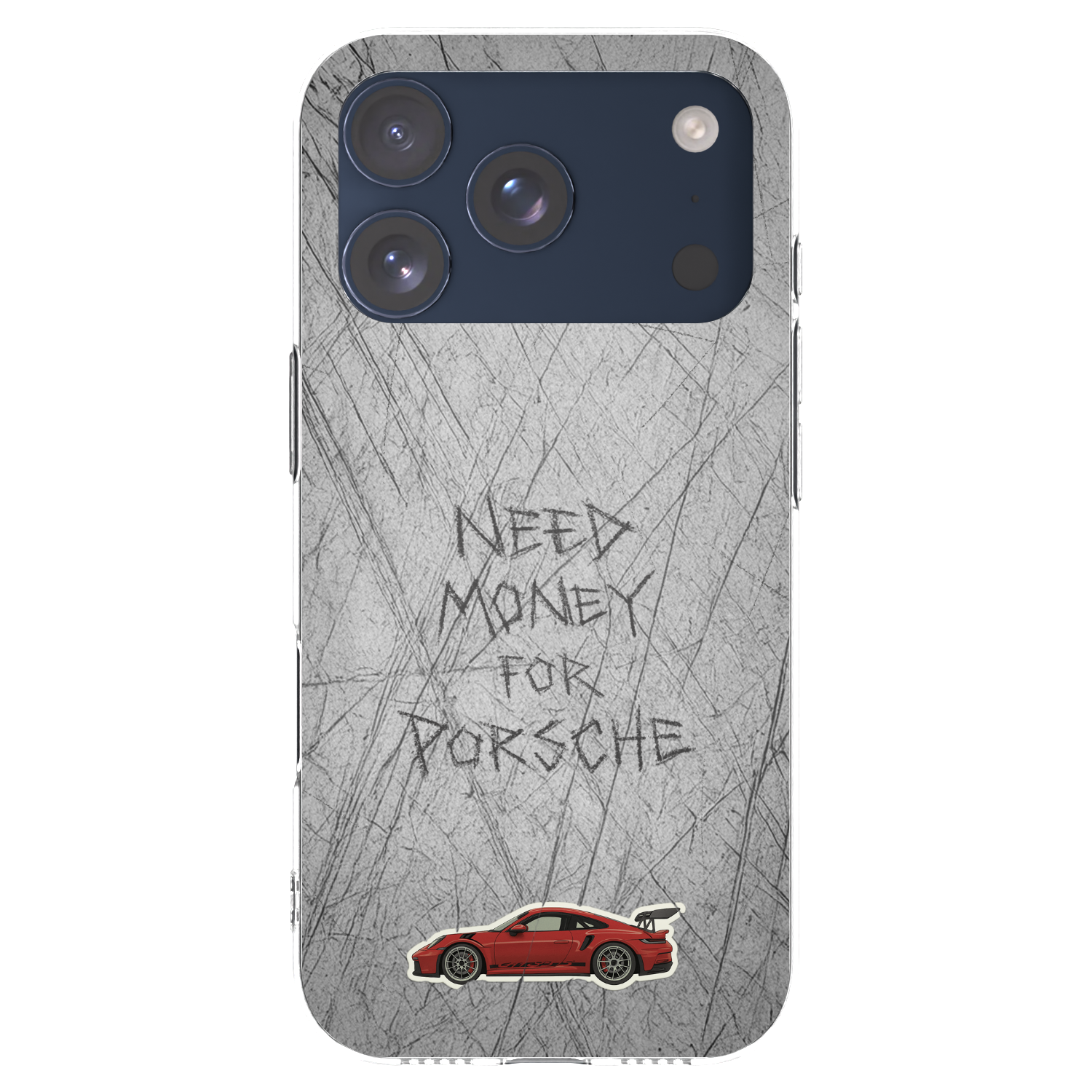 Picasee silikonowe przeźroczyste etui na Apple iPhone 17 Pro - Garage Scratch