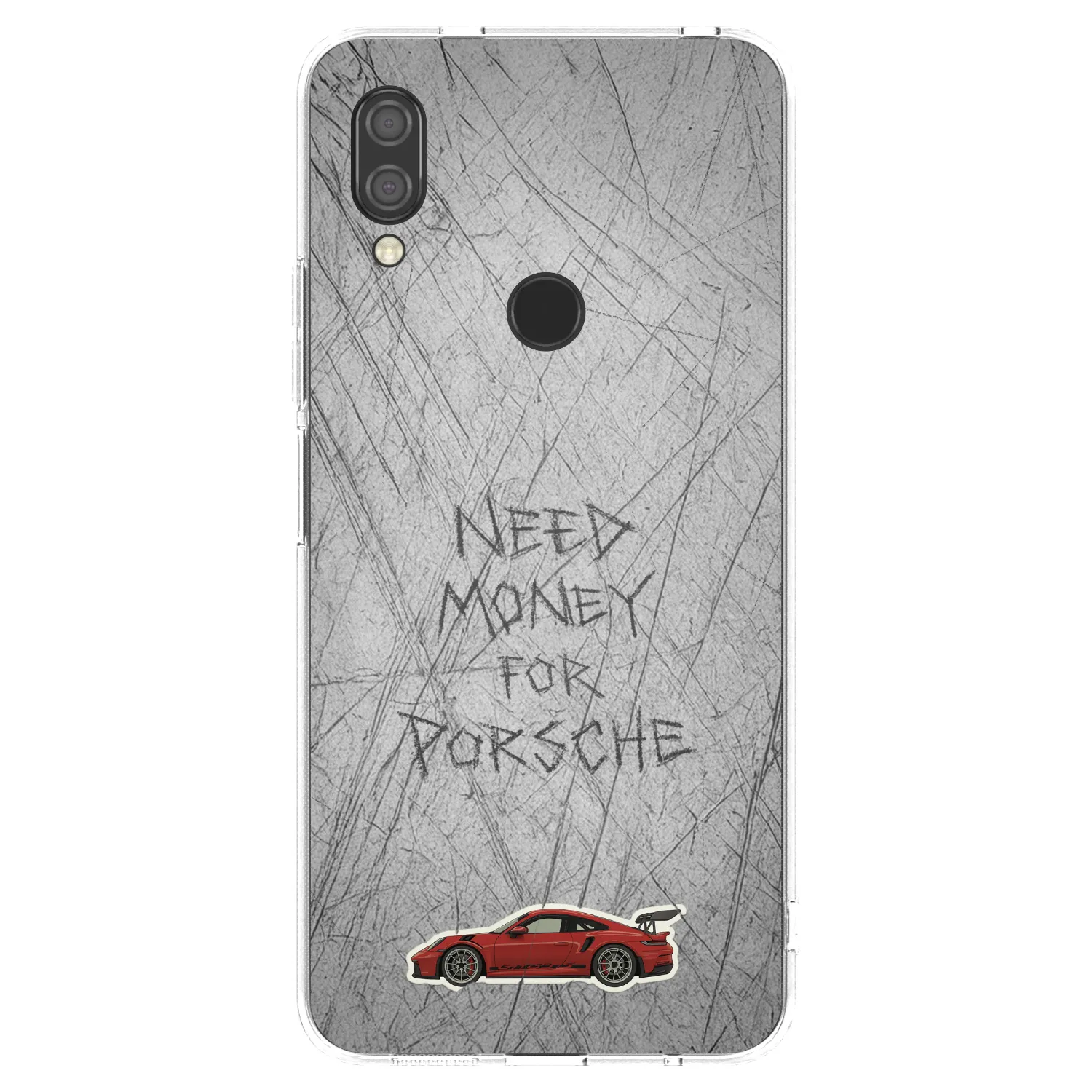 Picasee silikonowe przeźroczyste etui na Xiaomi Redmi 7 - Garage Scratch