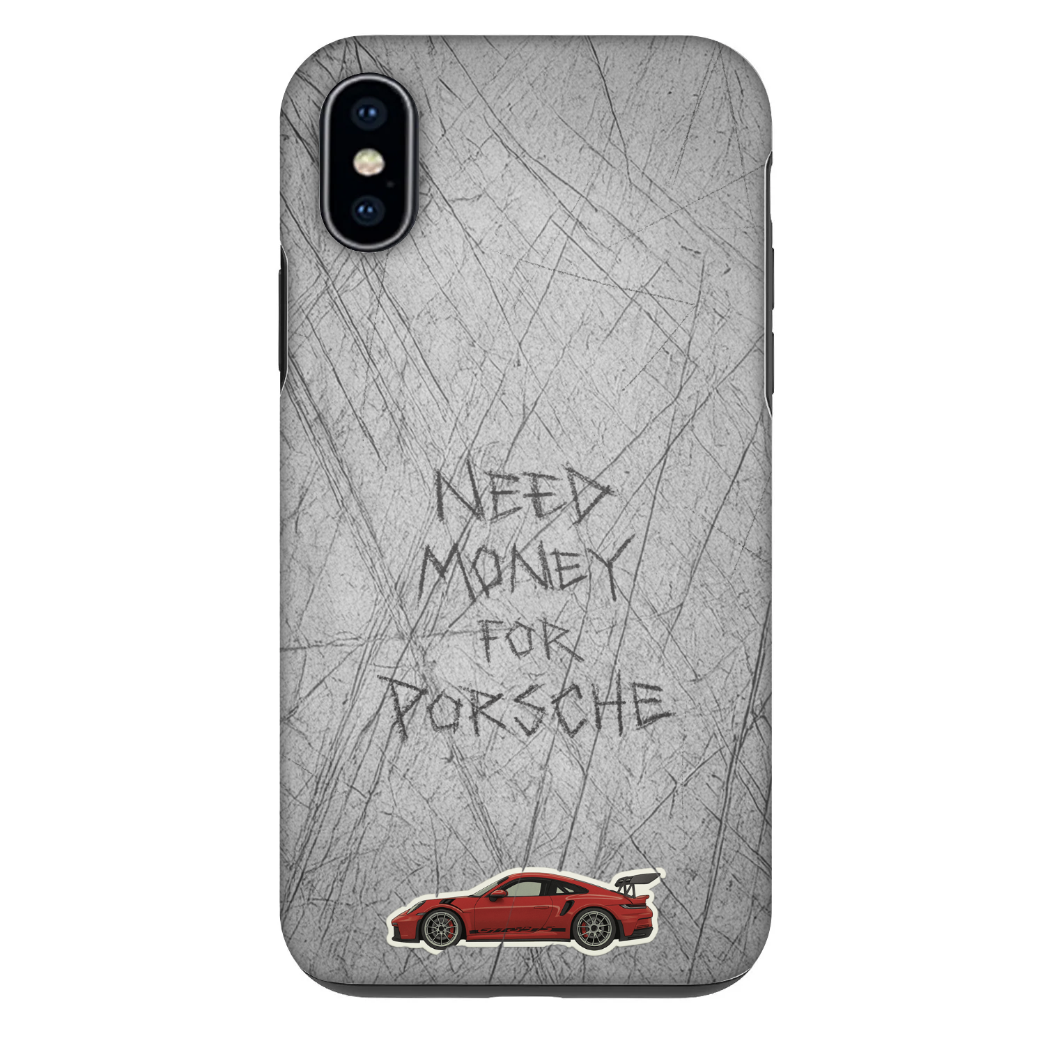 Picasee Fashion Case na Apple iPhone X/XS - Garage Scratch