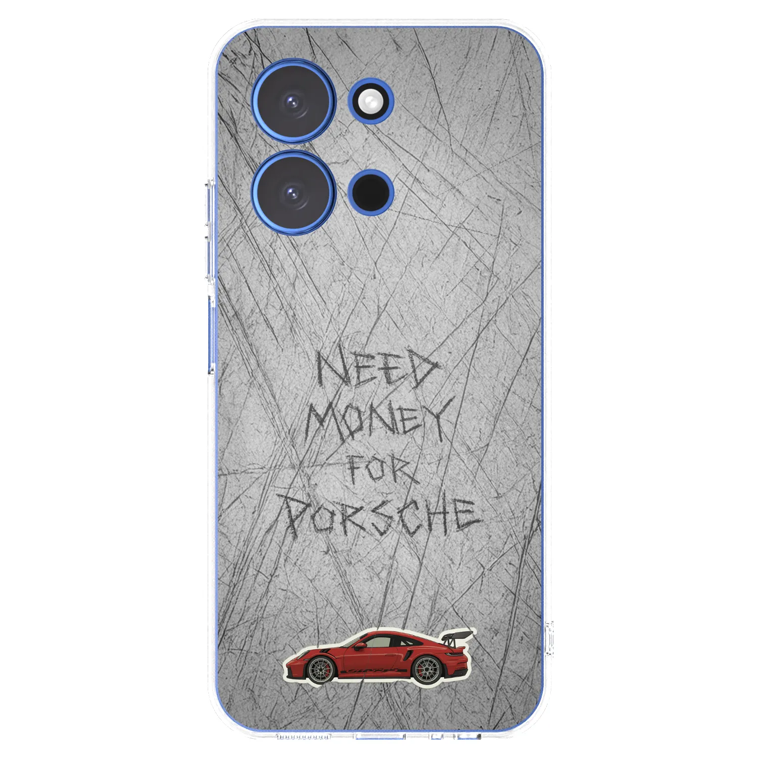 Picasee silikonowe przeźroczyste etui na Xiaomi Redmi 15C 4G - Garage Scratch