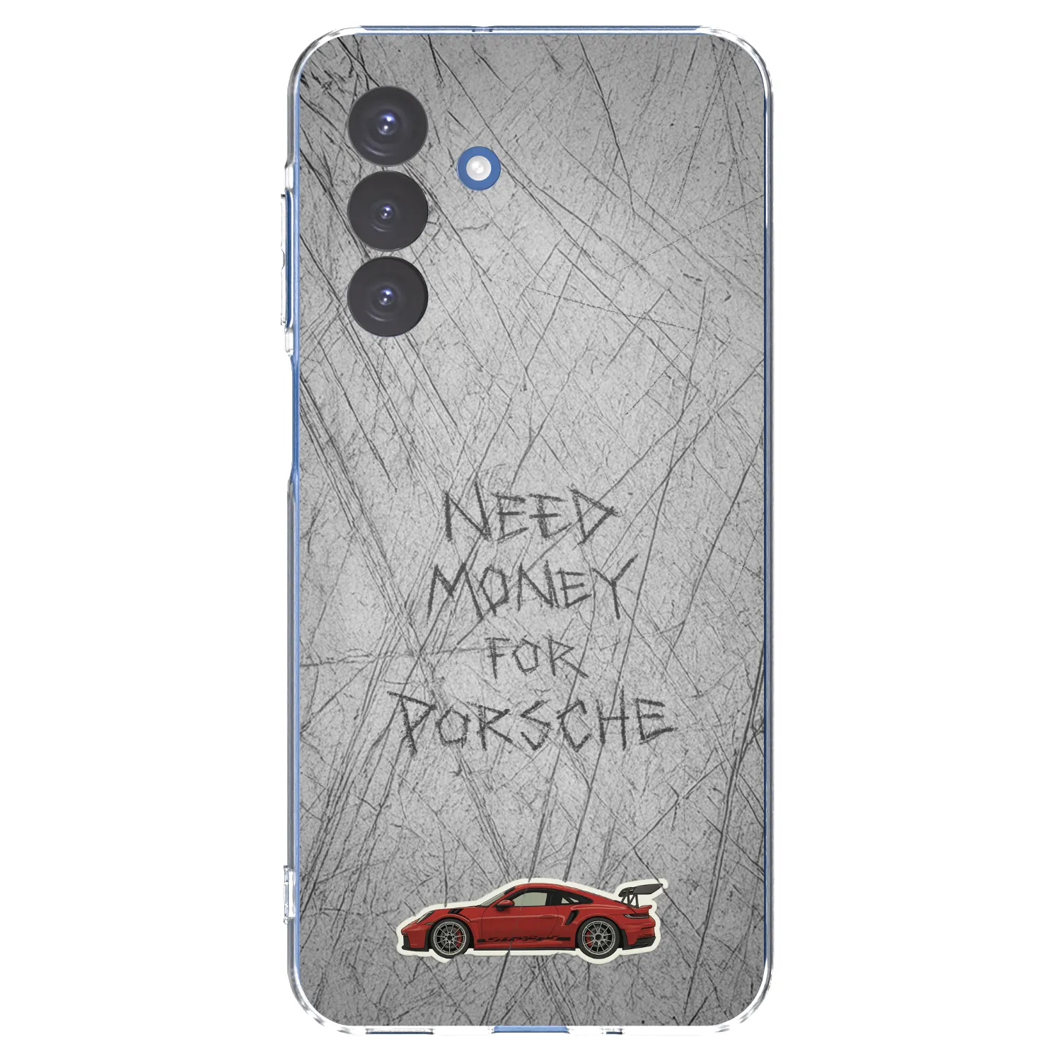 Picasee silikonowe przeźroczyste etui na Samsung Galaxy A17 5G - Garage Scratch