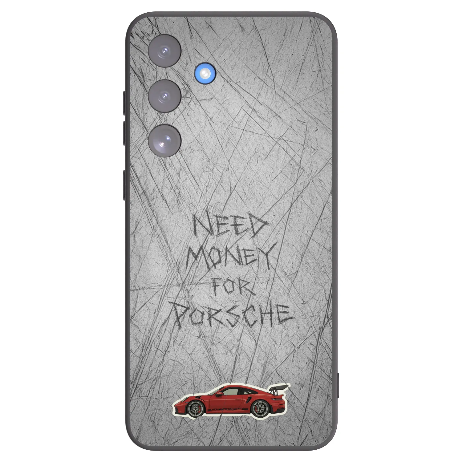 Picasee silikonowe czarne etui na Samsung Galaxy S25 FE 5G - Garage Scratch