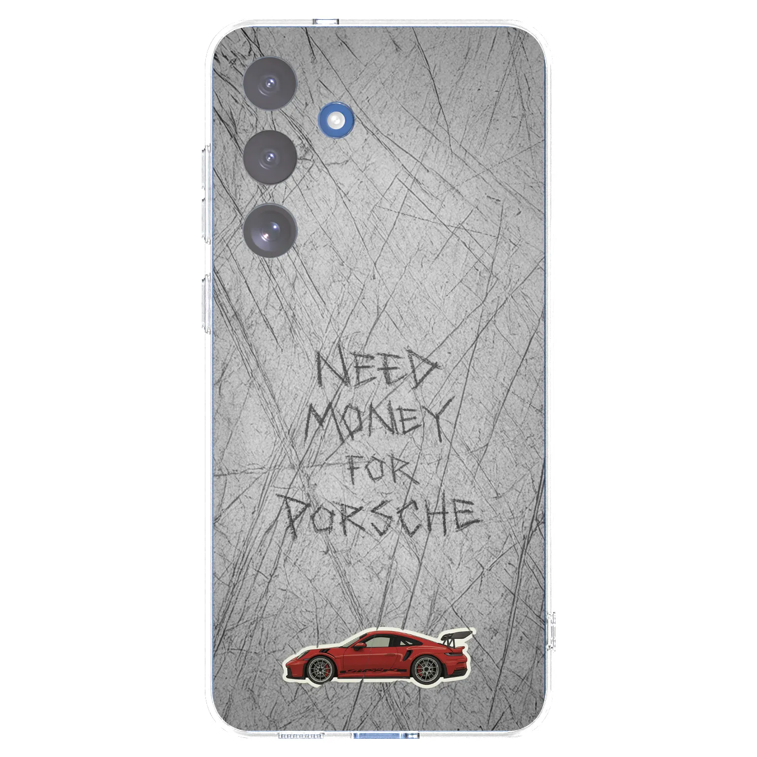 Picasee silikonowe przeźroczyste etui na Samsung Galaxy S25 FE 5G - Garage Scratch