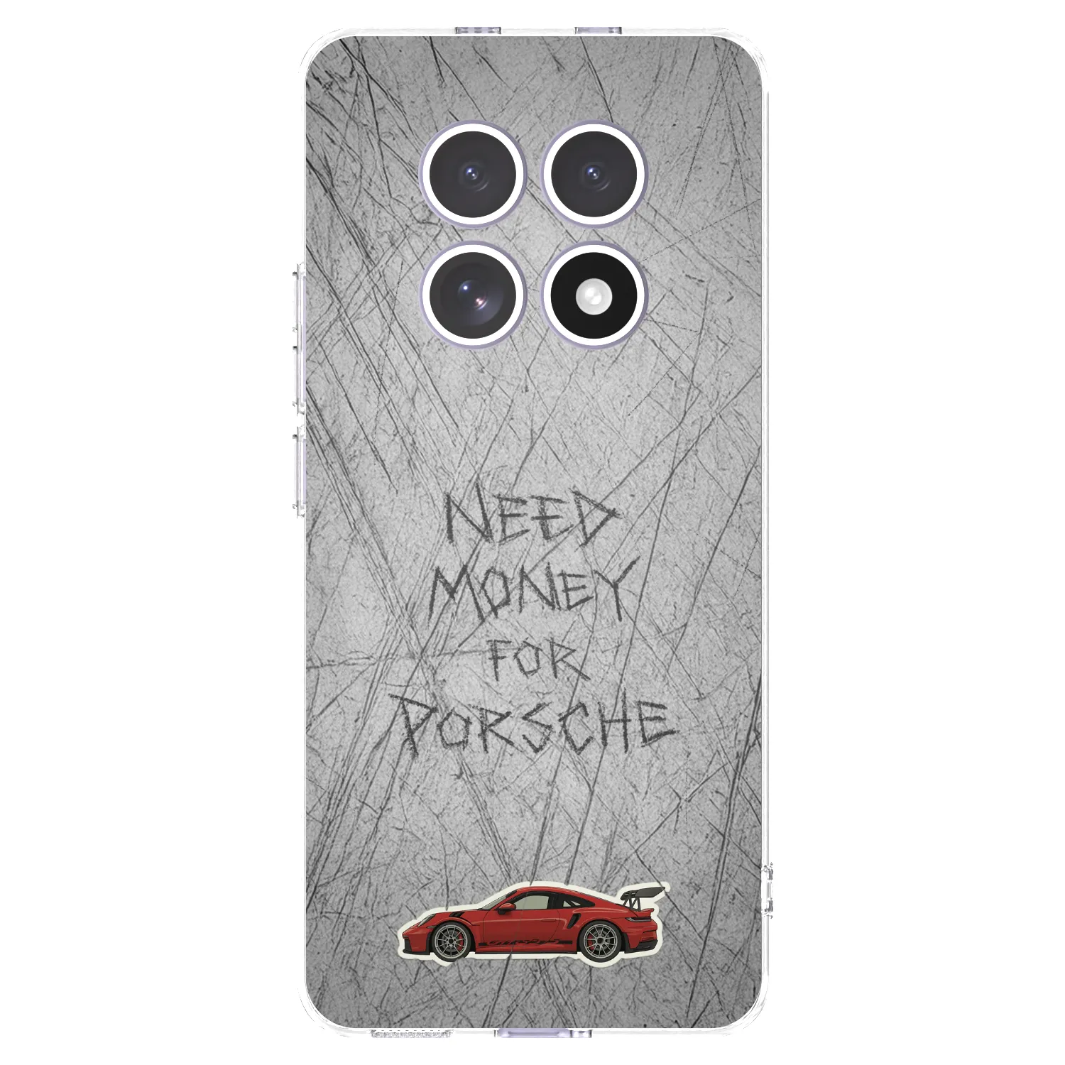 Picasee silikonowe przeźroczyste etui na Xiaomi Redmi Note 15 4G - Garage Scratch