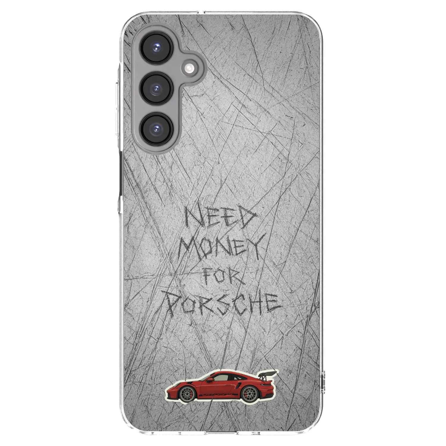 Picasee silikonowe przeźroczyste etui na Samsung Galaxy A16 4G - Garage Scratch