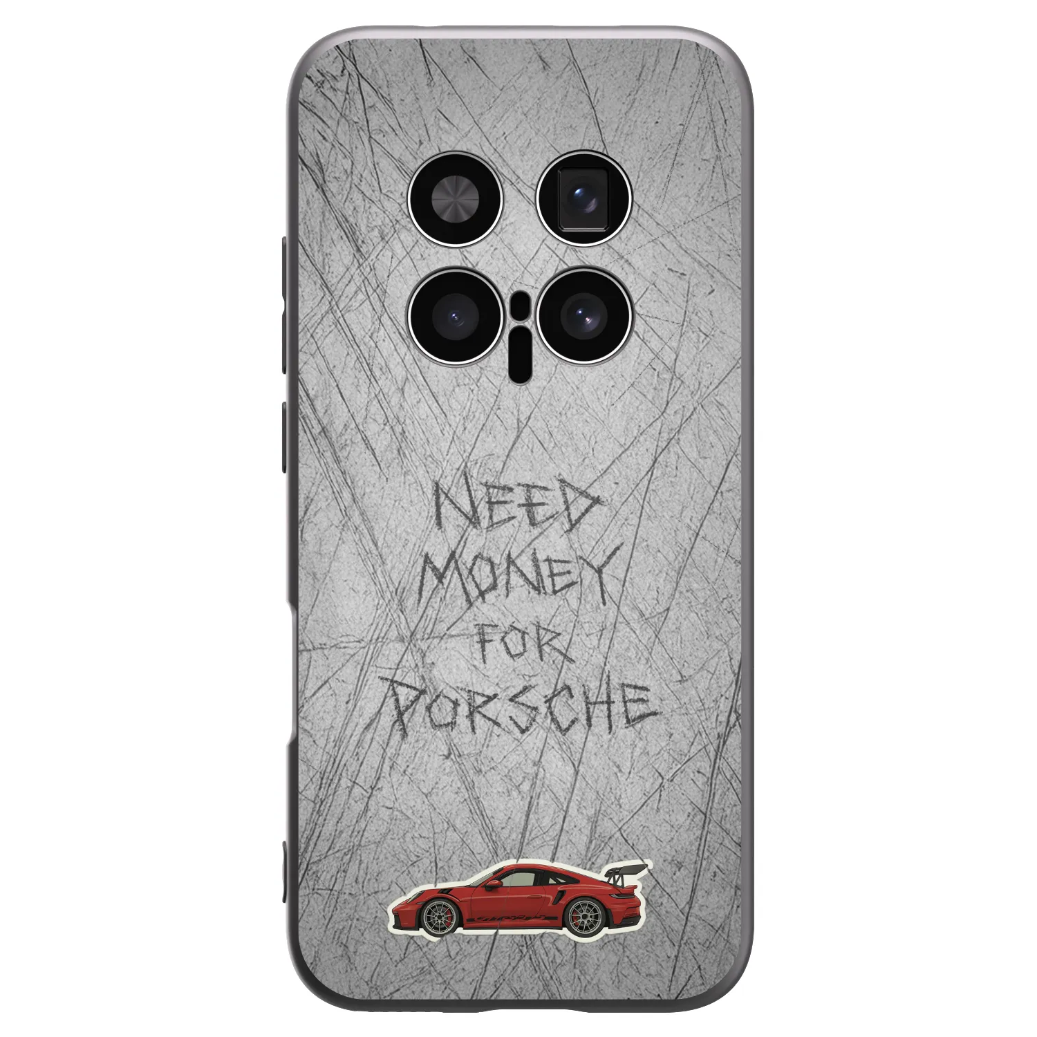 Picasee silikonowe czarne etui na Honor Magic8 Pro 5G - Garage Scratch