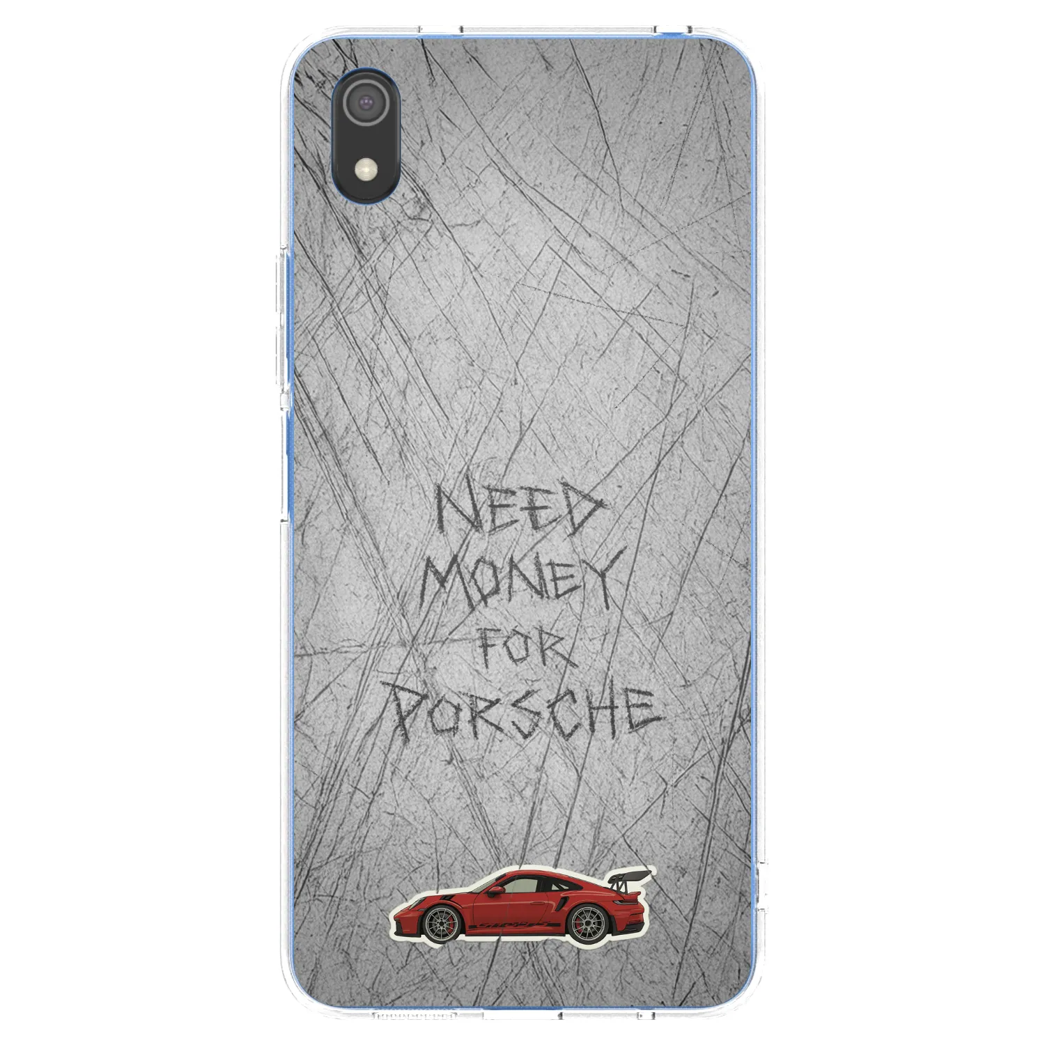 Picasee silikonowe przeźroczyste etui na Xiaomi Redmi 7A - Garage Scratch