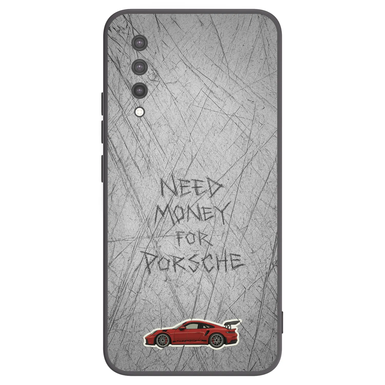 Picasee silikonowe czarne etui na Xiaomi Mi 9 Lite - Garage Scratch