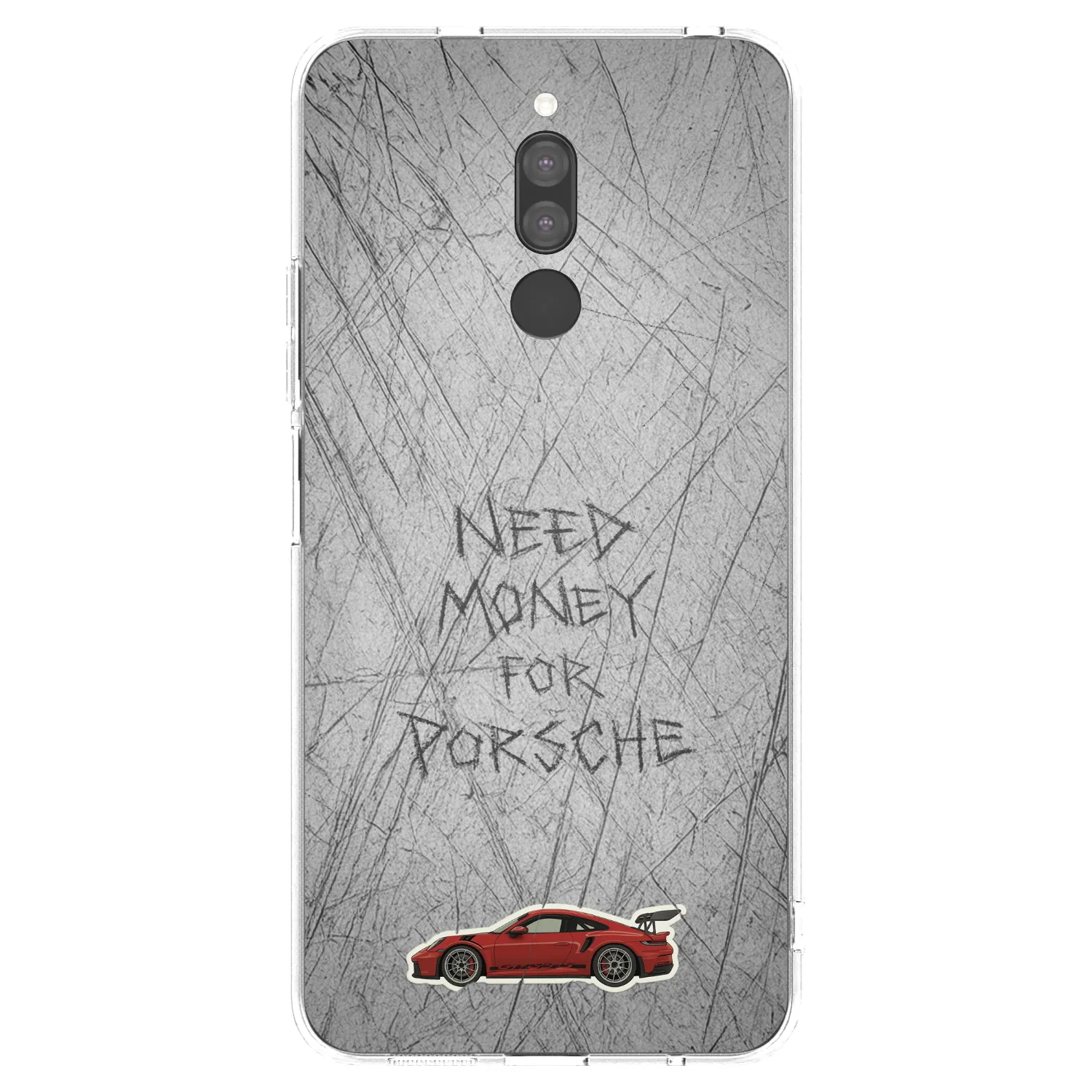Picasee silikonowe przeźroczyste etui na Xiaomi Redmi 8 - Garage Scratch