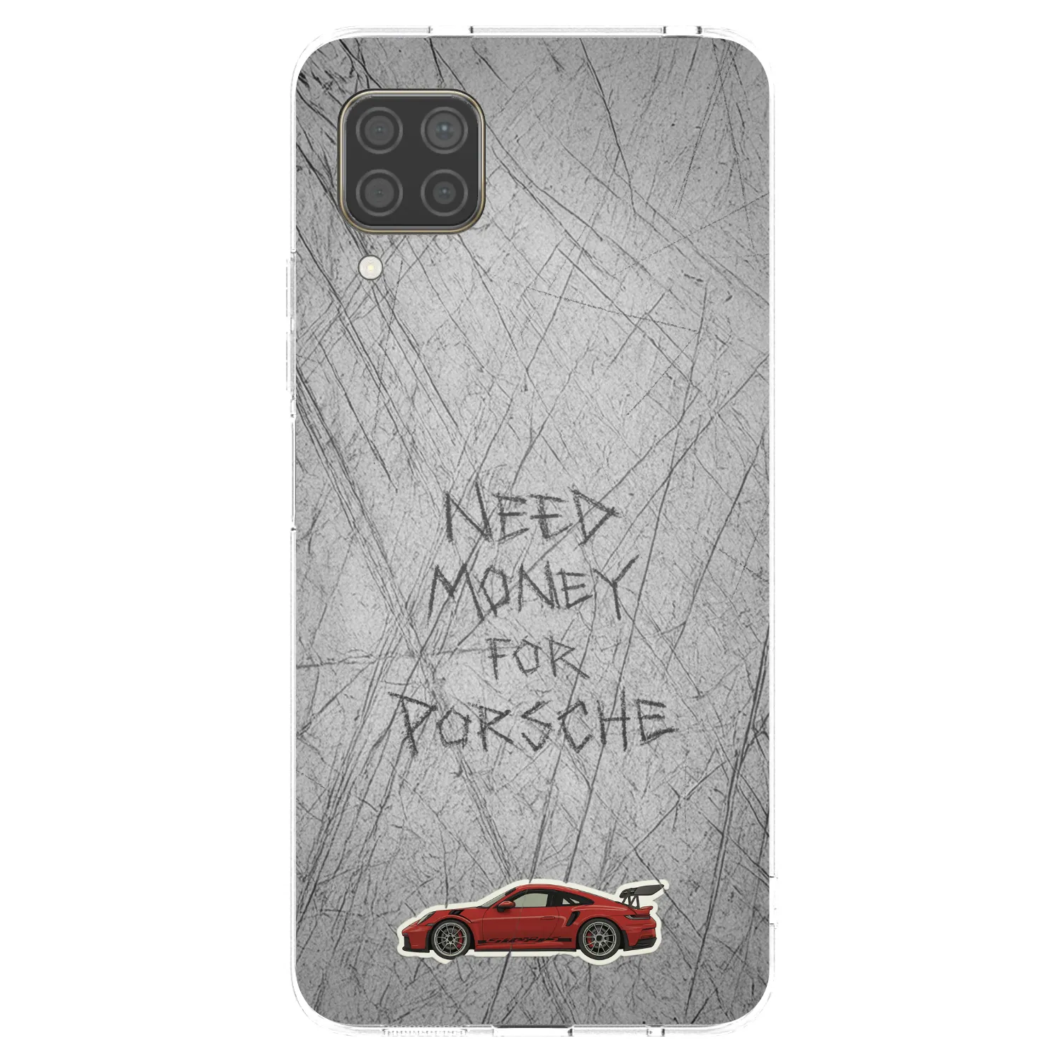 Picasee silikonowe przeźroczyste etui na Huawei P40 Lite - Garage Scratch