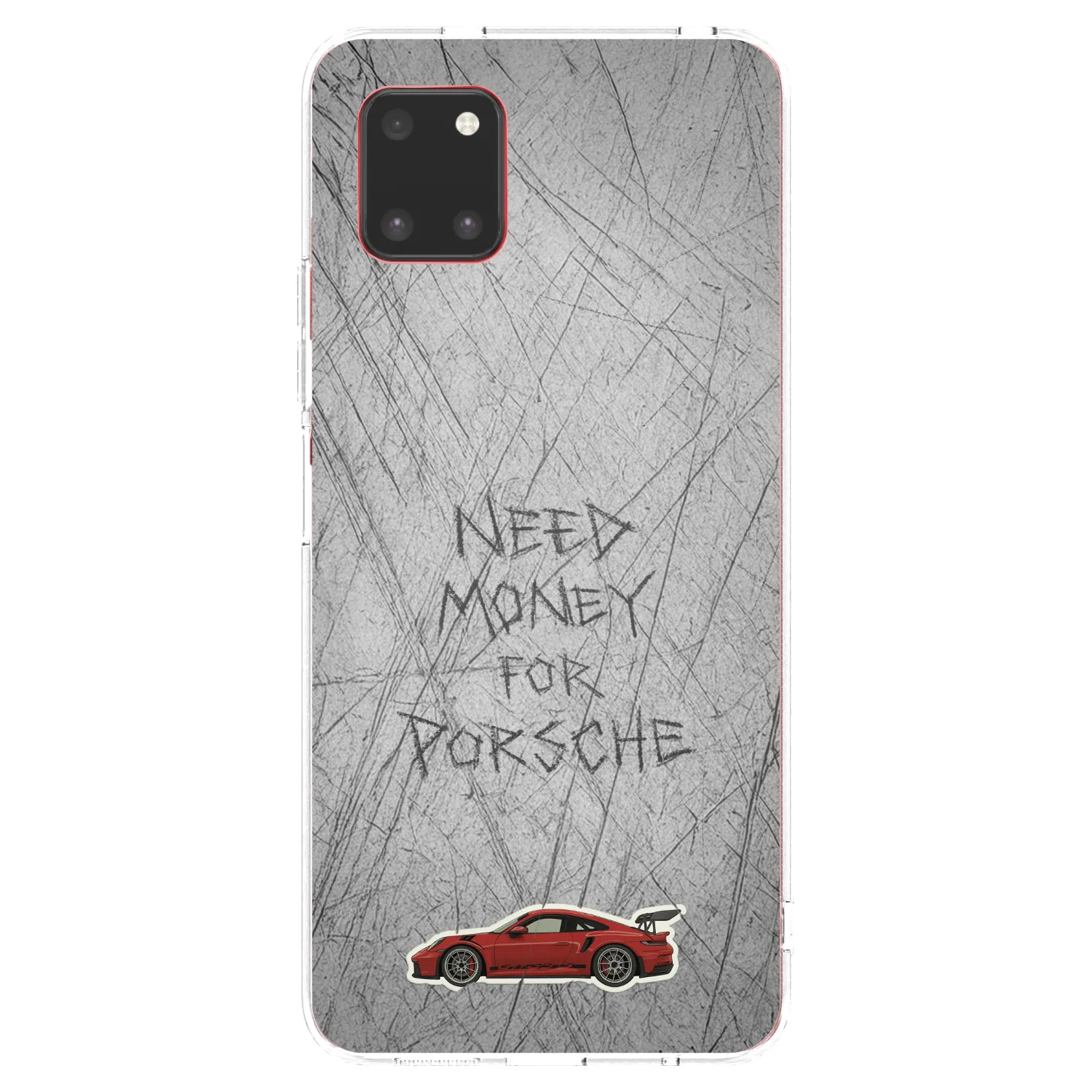Picasee silikonowe przeźroczyste etui na Samsung Galaxy Note 10 Lite N770F - Garage Scratch