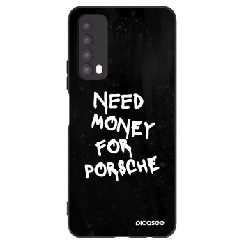 Picasee silikonowe czarne etui na Huawei P Smart 2021 - Black Dollar