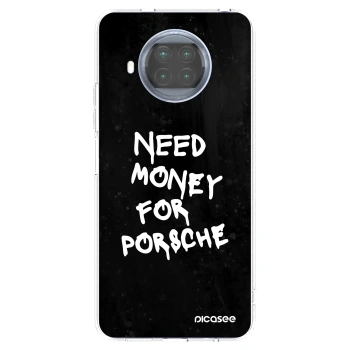 Picasee silikonowe przeźroczyste etui na Xiaomi Mi 10T Lite - Black Dollar