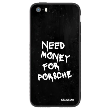 Etui na Apple iPhone 5/5S/SE - Black Dollar