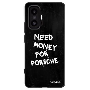 Picasee silikonowe czarne etui na Xiaomi 11T - Black Dollar
